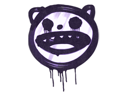 Sealed Graffiti | Happy Cat (Monster Purple)