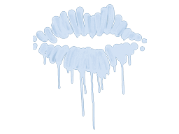 Sealed Graffiti | Kiss (Monarch Blue)