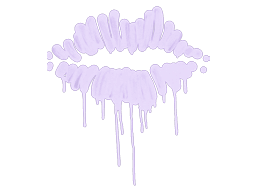 Sealed Graffiti | Kiss (Violent Violet)