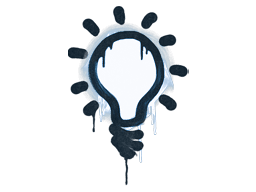 Sealed Graffiti | Lightbulb (Monarch Blue)
