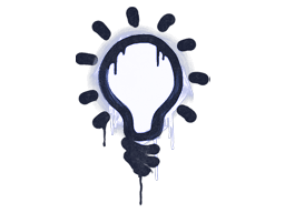 Sealed Graffiti | Lightbulb (SWAT Blue)