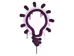 Sealed Graffiti | Lightbulb (Bazooka Pink)