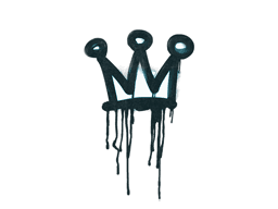 Sealed Graffiti | Little Crown (Wire Blue)
