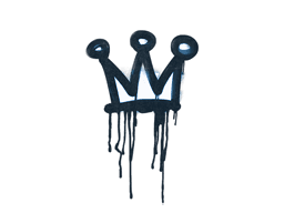 Sealed Graffiti | Little Crown (Monarch Blue)