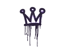 Sealed Graffiti | Little Crown (Violent Violet)