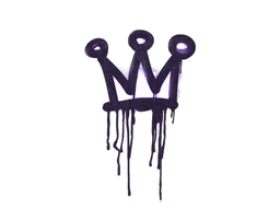 Sealed Graffiti | Little Crown (Monster Purple)