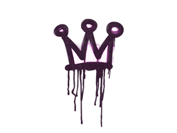 Sealed Graffiti | Little Crown (Bazooka Pink)