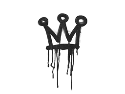Sealed Graffiti | Little Crown (Shark White)