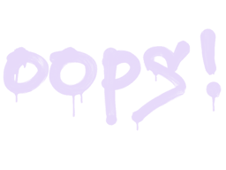 Sealed Graffiti | Oops (Violent Violet)