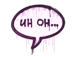Sealed Graffiti | Uh Oh (Bazooka Pink)