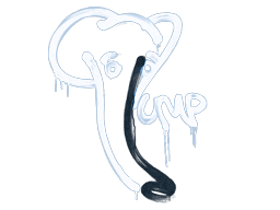 Sealed Graffiti | Recoil UMP-45 (Monarch Blue)