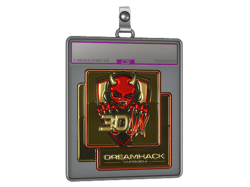 Sticker Slab | 3DMAX (Gold) | DreamHack 2014