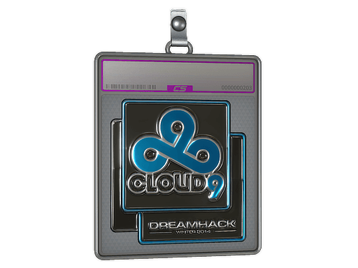 Sticker Slab | Cloud9 (Foil) | DreamHack 2014