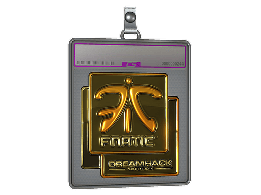 Sticker Slab | Fnatic (Gold) | DreamHack 2014