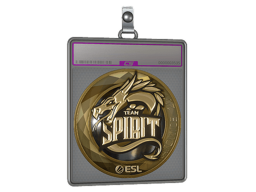 Sticker Slab | Team Spirit (Gold) | Katowice 2019