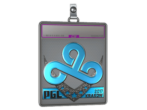 Sticker Slab | Cloud9 (Foil) | Krakow 2017