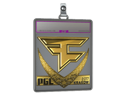 Sticker Slab | FaZe Clan (Gold) | Krakow 2017