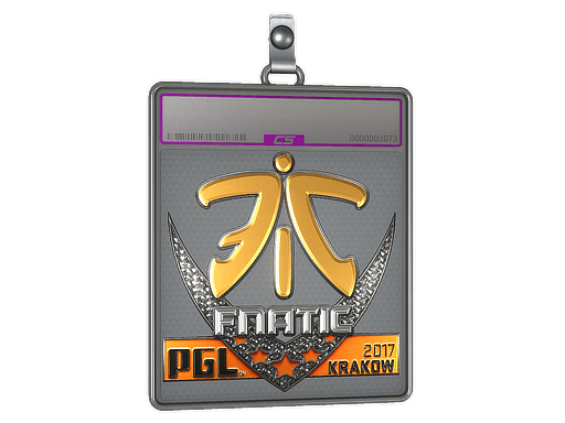 Sticker Slab | Fnatic (Foil) | Krakow 2017