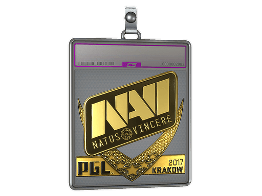 Sticker Slab | Natus Vincere (Gold) | Krakow 2017