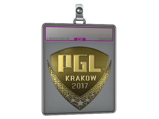 Sticker Slab | PGL (Gold) | Krakow 2017