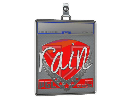 Sticker Slab | rain | Krakow 2017