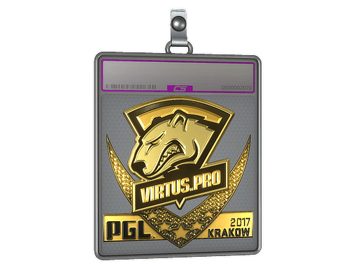 Sticker Slab | Virtus.Pro (Gold) | Krakow 2017