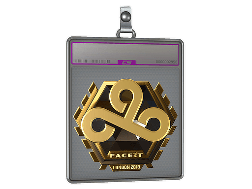 Sticker Slab | Cloud9 (Gold) | London 2018