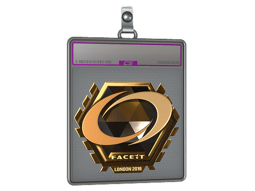 Sticker Slab | compLexity Gaming (Gold) | London 2018