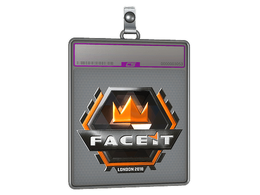 Sticker Slab | FACEIT (Foil) | London 2018