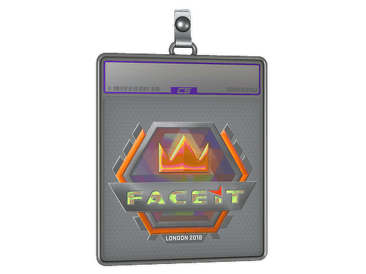 Sticker Slab | FACEIT (Holo) | London 2018