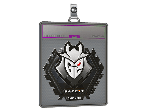 Sticker Slab | G2 Esports (Foil) | London 2018