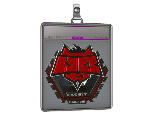 Sticker Slab | HellRaisers (Foil) | London 2018