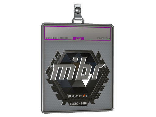 Sticker Slab | MIBR (Foil) | London 2018