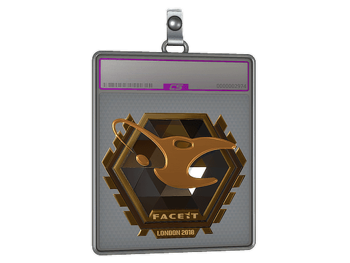 Sticker Slab | mousesports (Gold) | London 2018