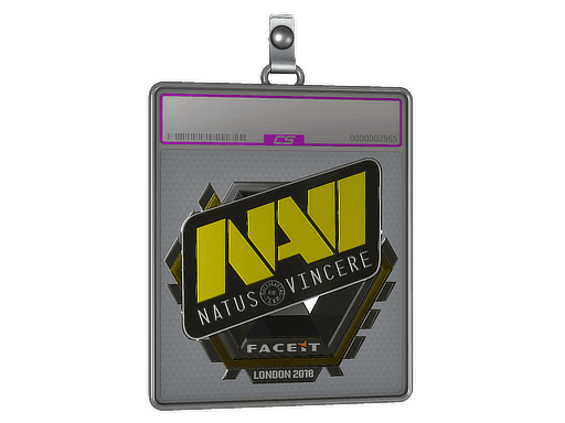 Sticker Slab | Natus Vincere (Foil) | London 2018