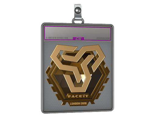 Sticker Slab | Space Soldiers (Gold) | London 2018