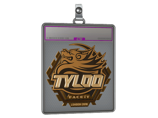 Sticker Slab | Tyloo (Gold) | London 2018