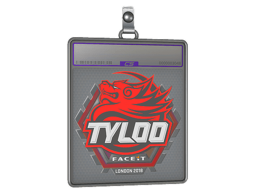 Sticker Slab | Tyloo (Holo) | London 2018