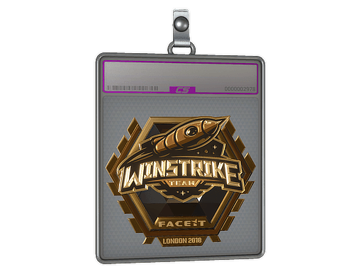 Sticker Slab | Winstrike Team (Gold) | London 2018