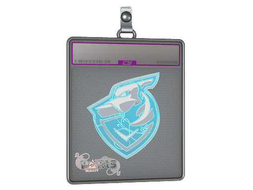 Sticker Slab | Grayhound Gaming (Holo) | Paris 2023