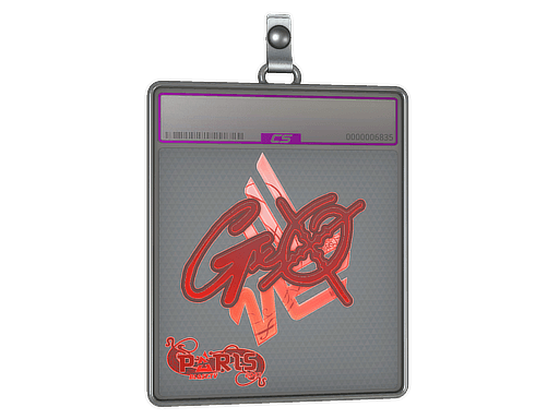 Sticker Slab | gxx- (Holo) | Paris 2023