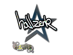 Sticker | hallzerk (Glitter) | Paris 2023