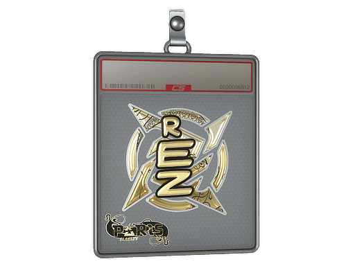Sticker Slab | REZ (Gold) | Paris 2023
