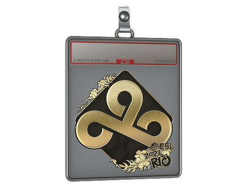 Sticker Slab | Cloud9 (Gold) | Rio 2022