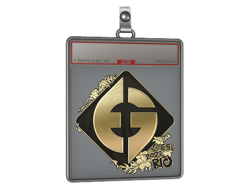 Sticker Slab | Evil Geniuses (Gold) | Rio 2022