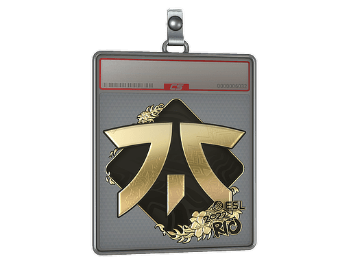 Sticker Slab | Fnatic (Gold) | Rio 2022