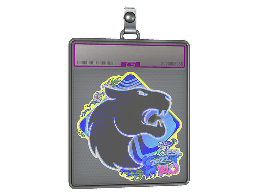 Sticker Slab | FURIA (Holo) | Rio 2022