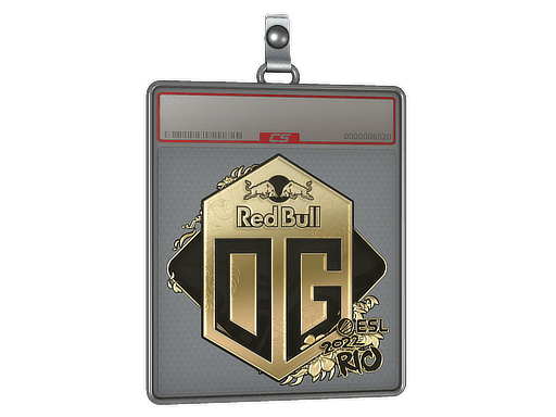 Sticker Slab | OG (Gold) | Rio 2022