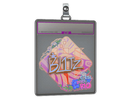 Sticker Slab | bLitz (Holo) | Rio 2022
