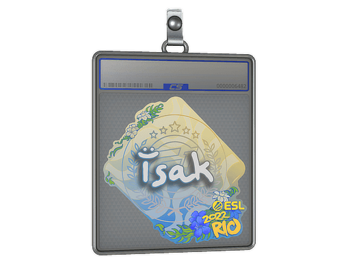 Sticker Slab | isak | Rio 2022